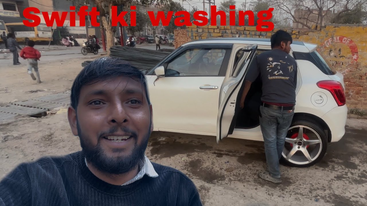 Swift ki washing…😂