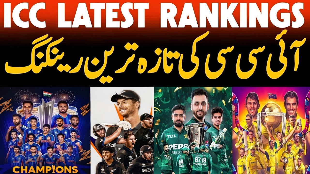 ICC Ranking Update after T20 World Cup 2026 || ICC Latest Ranking 2026 || ICC Ranking Today