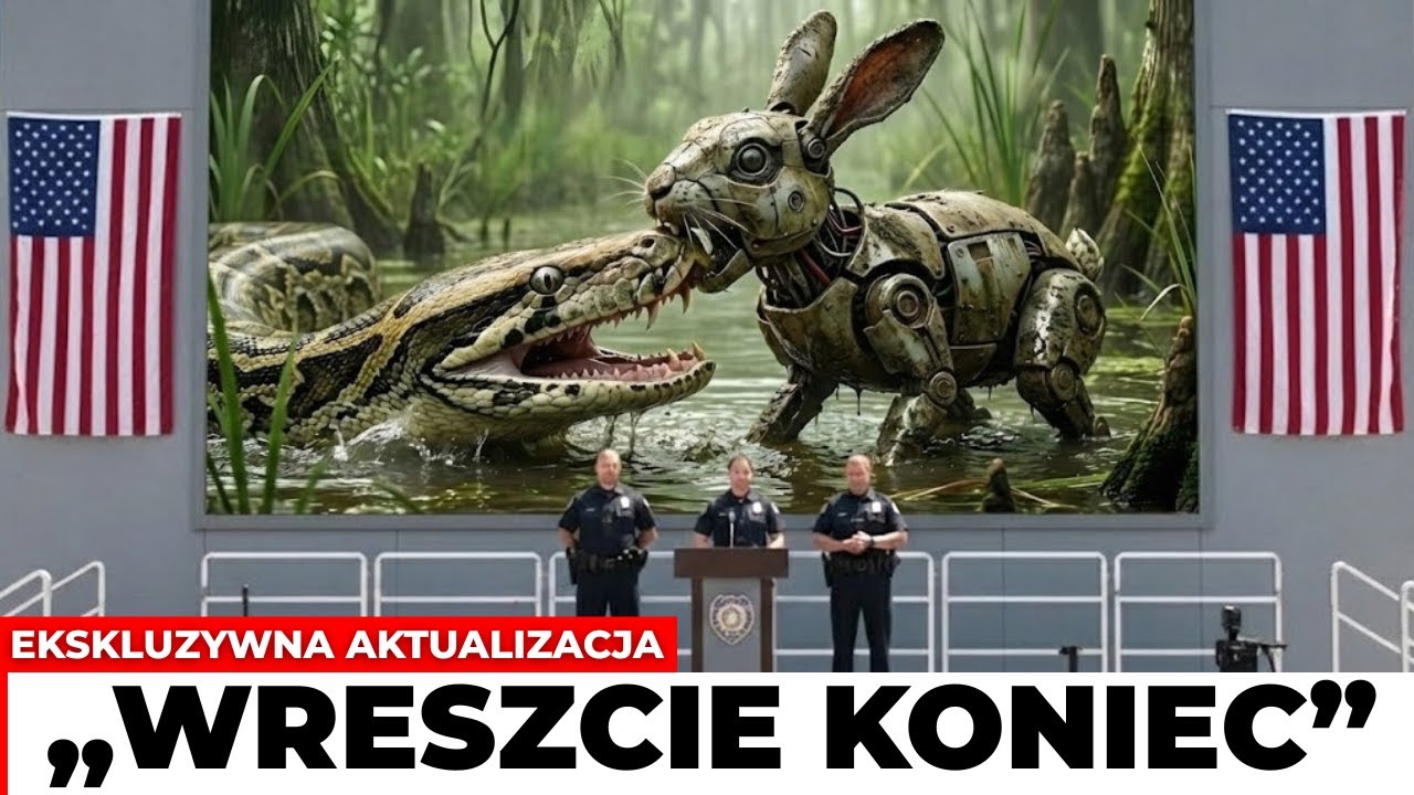 Robotyczne Króliki w Walce z Pytonami na Florydzie – Skutki Są Brutalne!