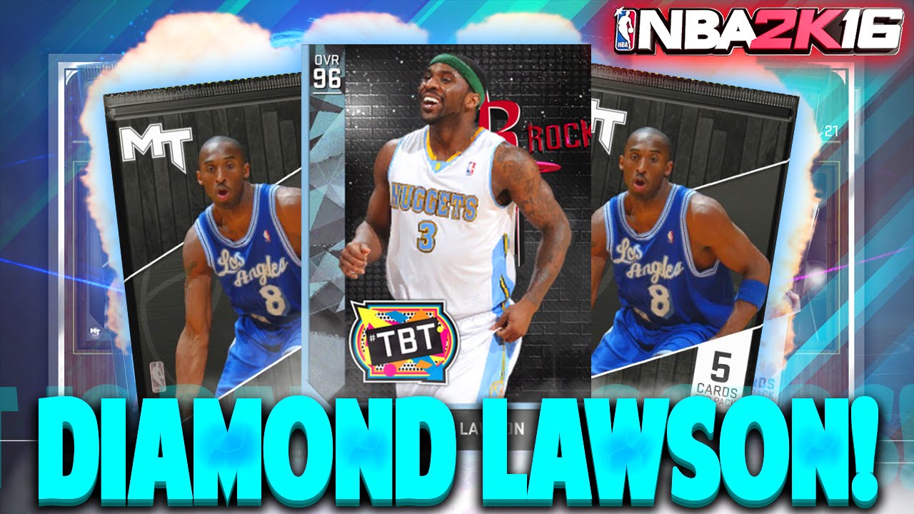 DIAMOND TY LAWSON! NBA 2K16 MyTEAM PACK OPENING! TBT!