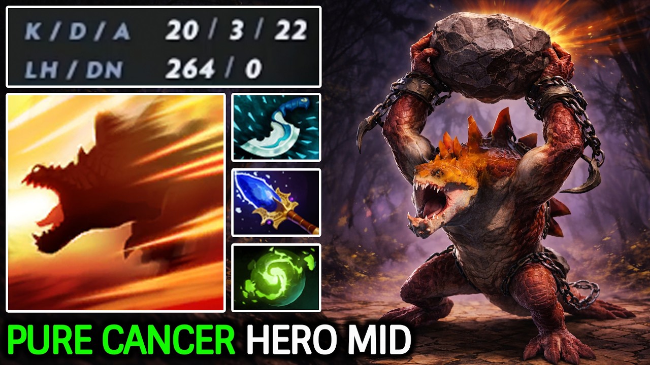 Primal Beast Raid Boss – Pure Cancer Hero Mid Dota 2