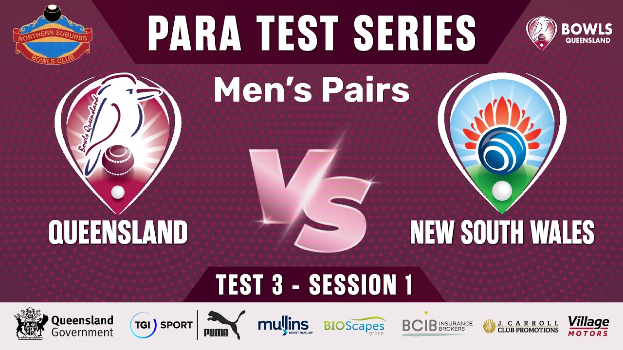 Para Test Series QLD vs NSW: Test 3, Session 1