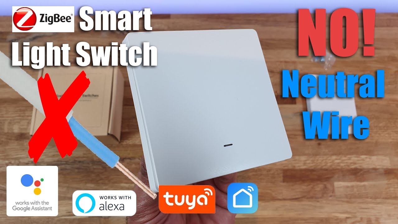 Zigbee NO NEUTRAL Smart WiFi Light Switch Unboxing and Complete Setup