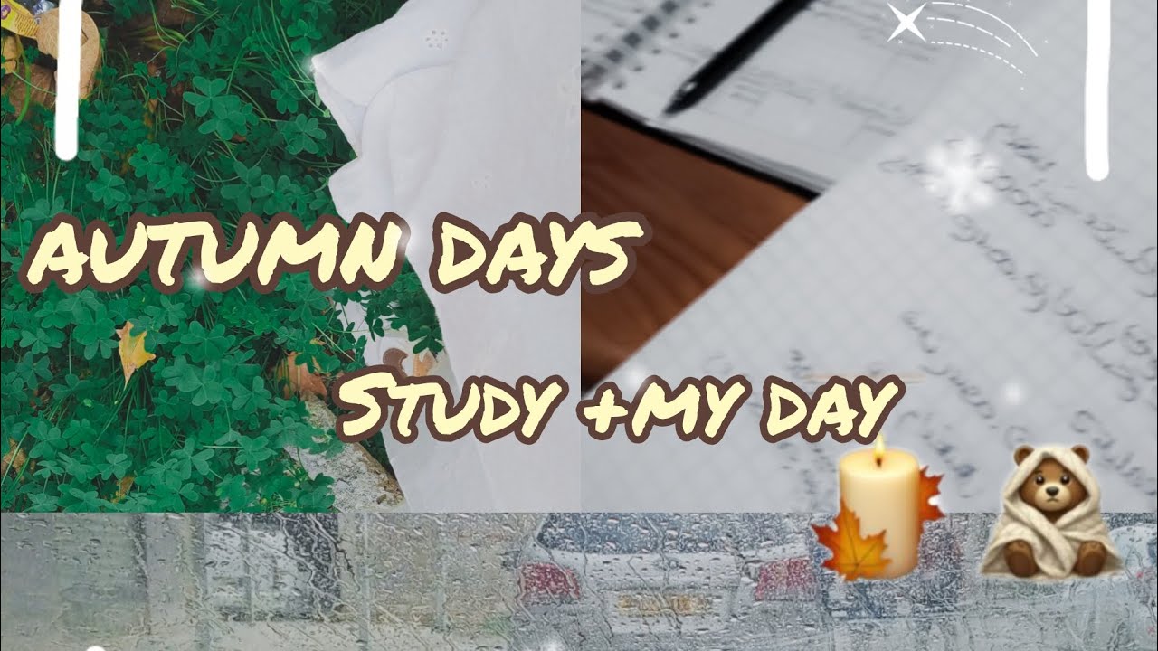 my Saturday, cozy video 📹, study hard (my full day 💗) روتين يومي 
