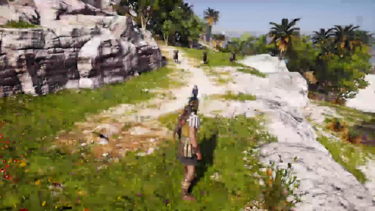 Assassin's Creed Odyssey PS5 gameplay