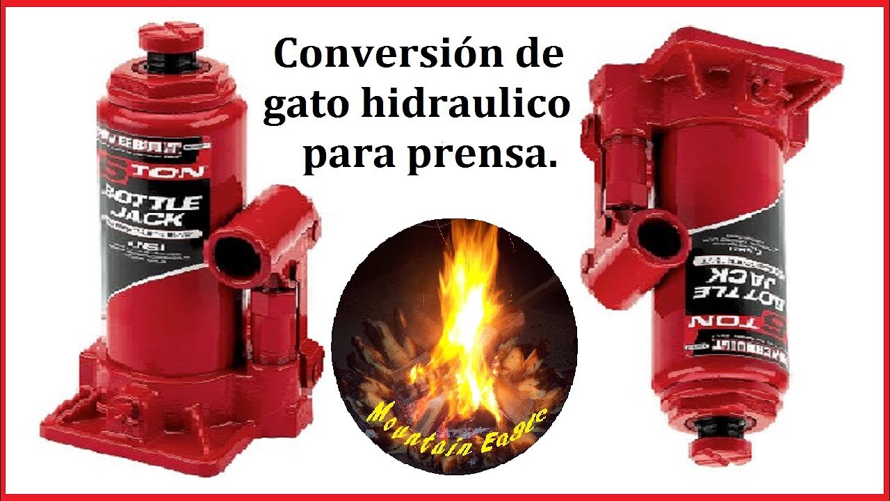 COMO INVERTIR GATO HIDRAULICO / HOW  TO UPSIDE DOWN A  HYDRAULIC JACK