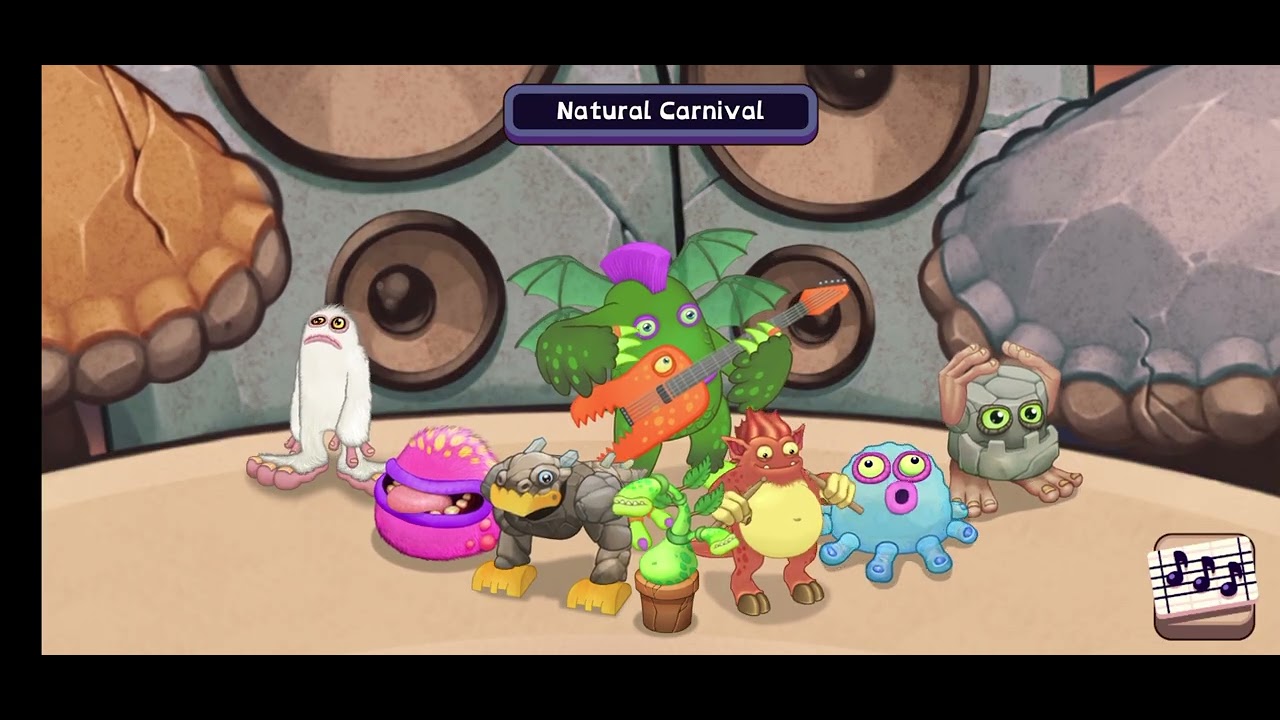 Paironormal Carnival Wave 1 But With Plant Island Monsters!