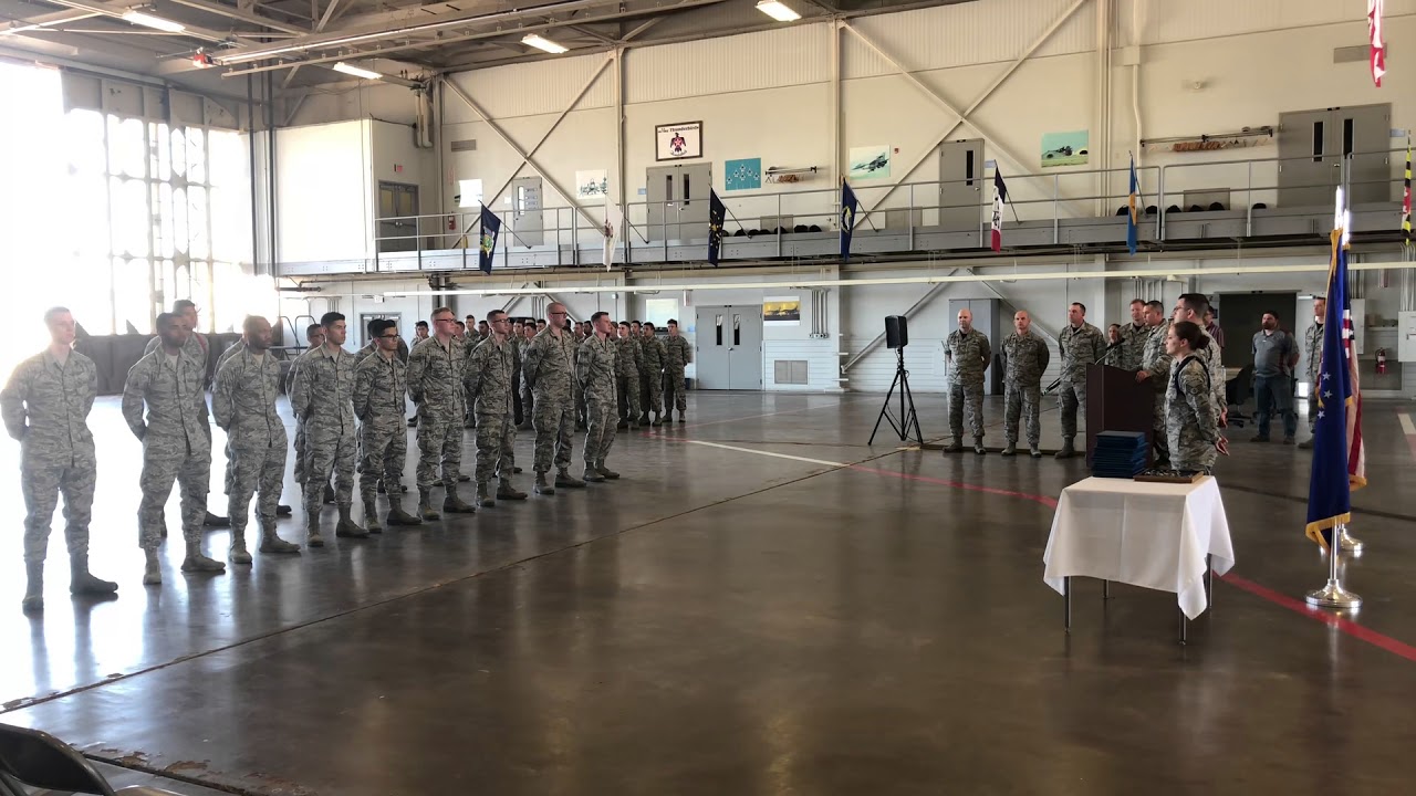 US Air Force Aircraft Electrical & Environmental System (E&E) Tech School Graduation