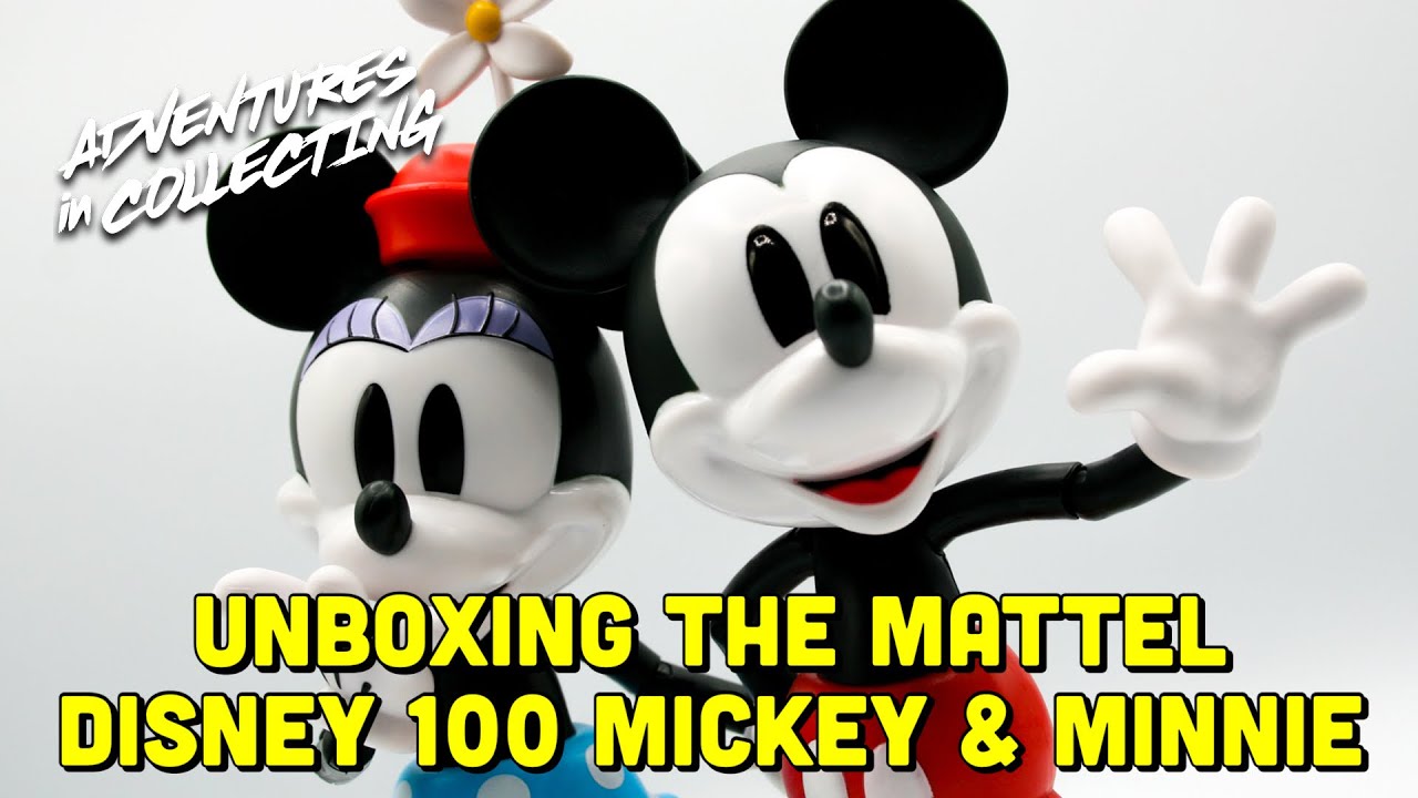 OH BOY! Unboxing the Mattel Disney 100 Mickey and Minnie Mouse Two-Pack