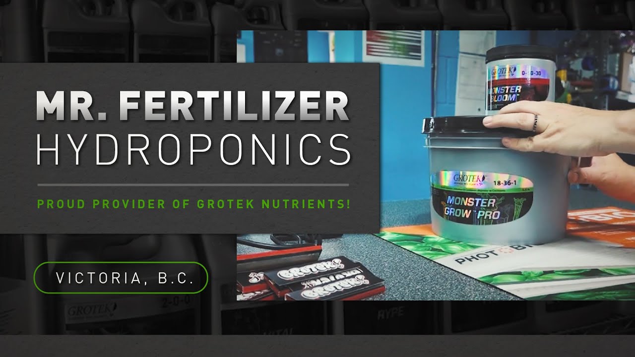 Mr. Fertilizer - Proud Provider of Grotek Nutrients!