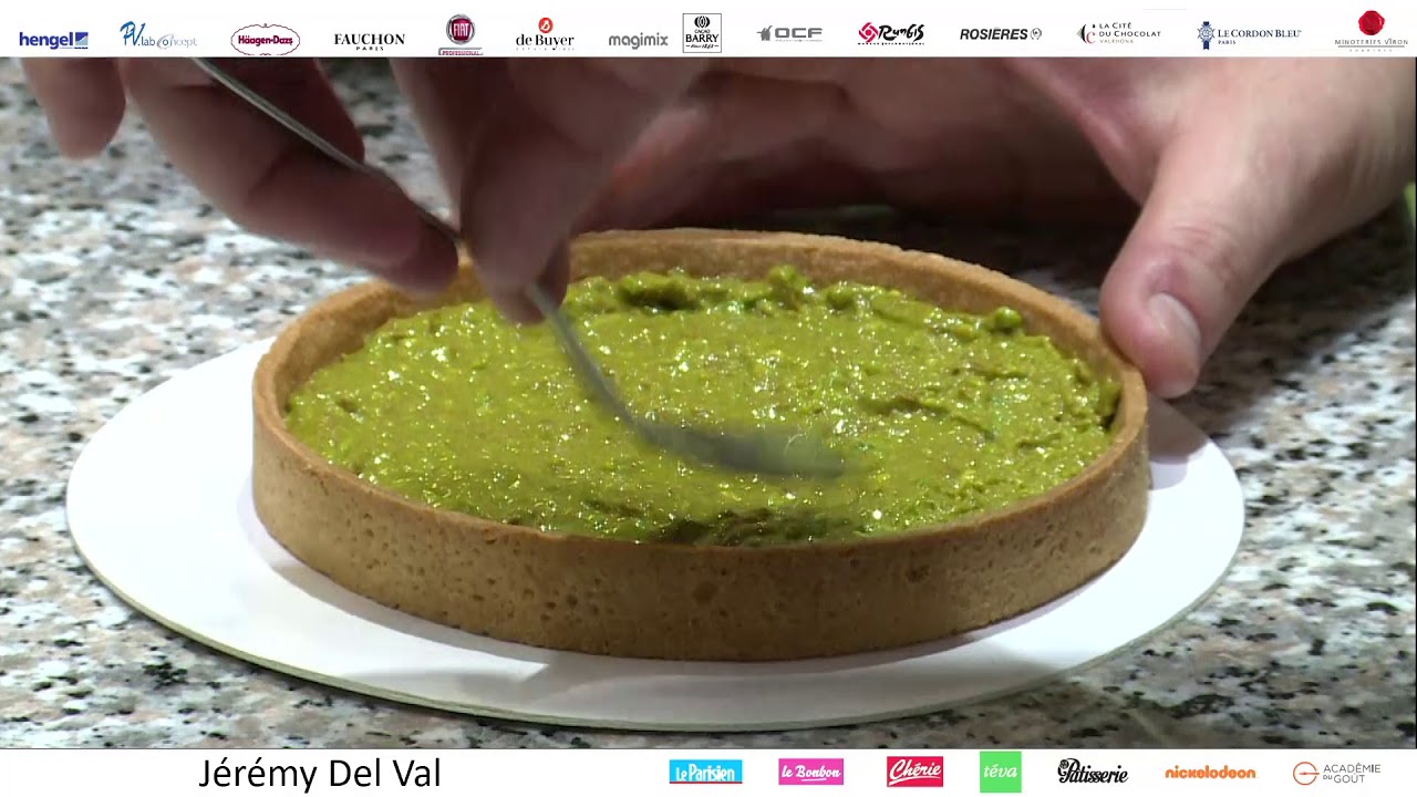 Jérémy Del Val - Tarte aux fruits rouges. Master class au Salon de la Pâtisserie 2018
