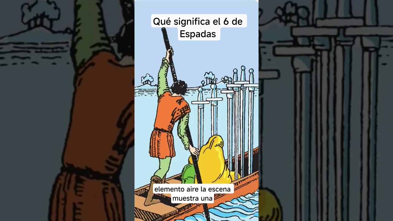 Qu&eacute; significa el 6 de Espadas #tarot #arcanosmenores #corazongalactico