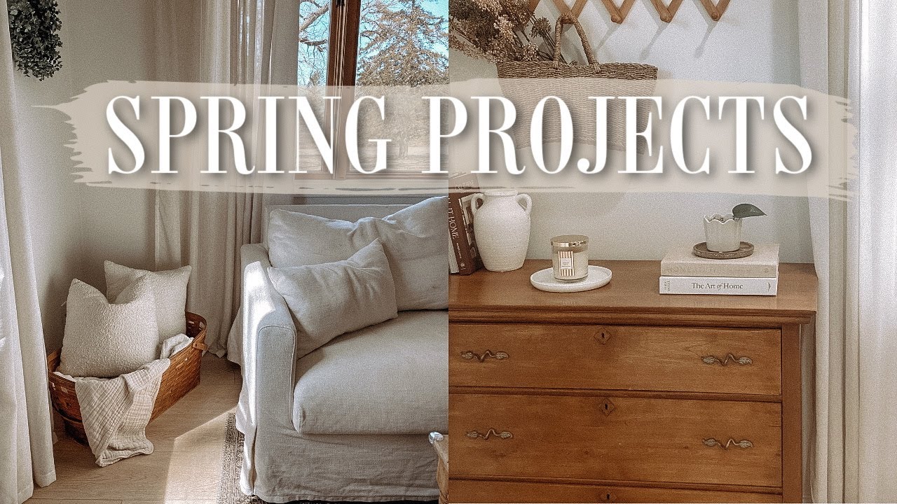 SPRING HOME ORGANIZATION PROJECTS | Baby Girl Nursery Tour and Organizing | Spring Cleaning 2025