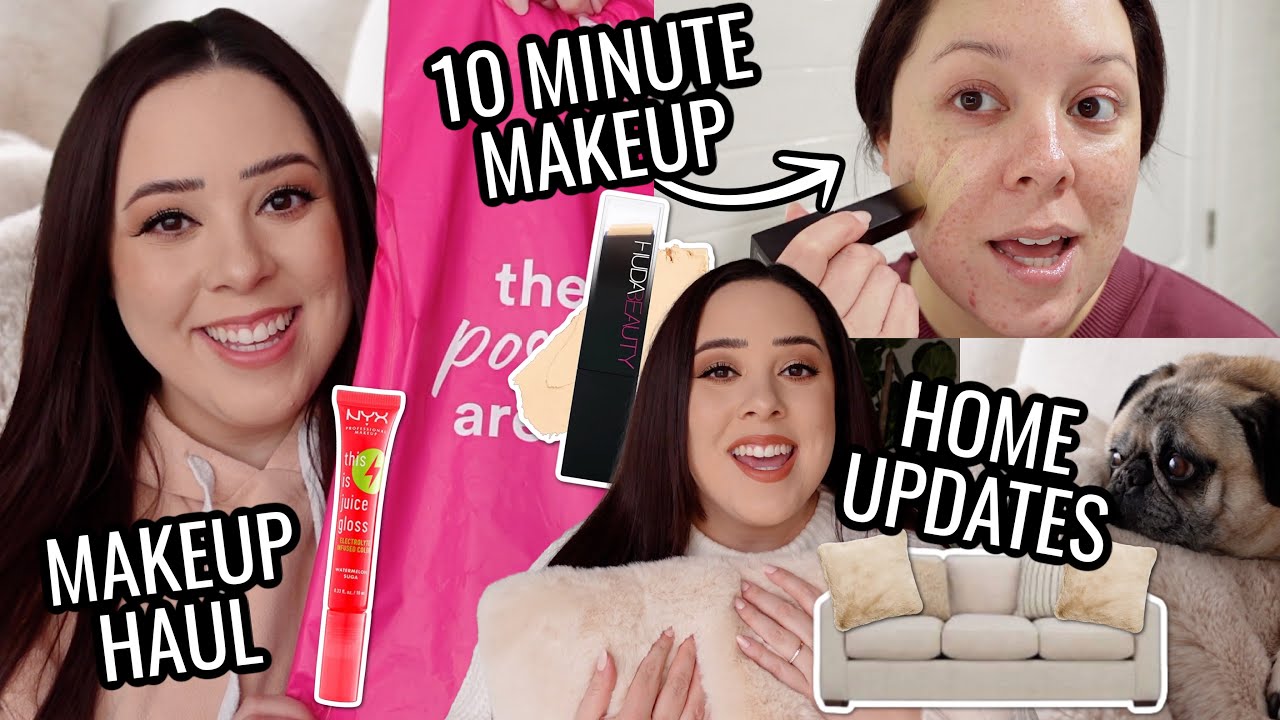 House Updates, New Makeup, 10 Minute Makeup Routine, & Organizing // Week In My Life Vlog