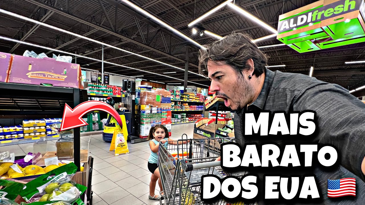 FAZENDO A COMPRA DA SEMANA NO MERCADO GENÉRICO DOS EUA (ABSURDO)