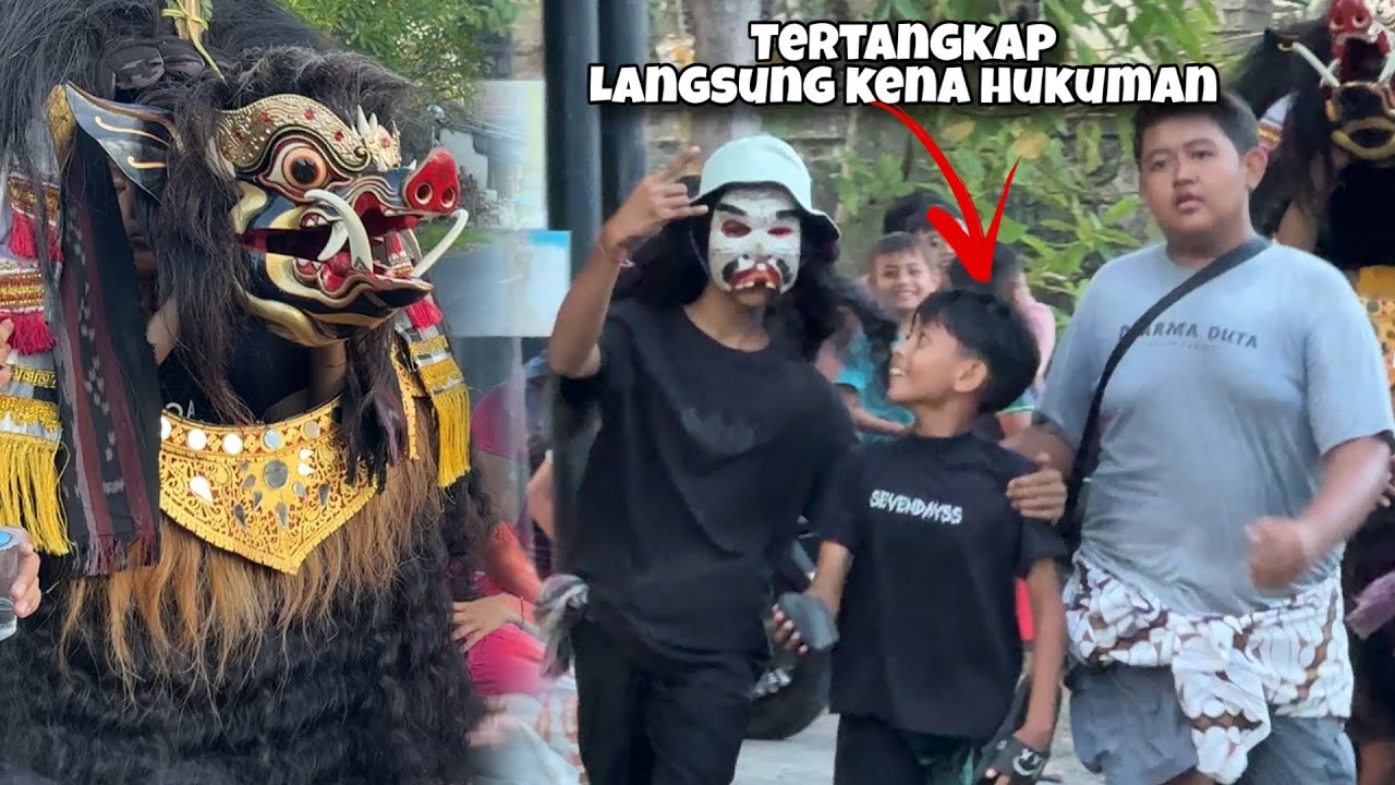 ADA YANG TERTANGKAP DAN KENA HUKUMAN DARI BARONG BANGKUNG SUKAWA YANG LUCU DAN GALAK