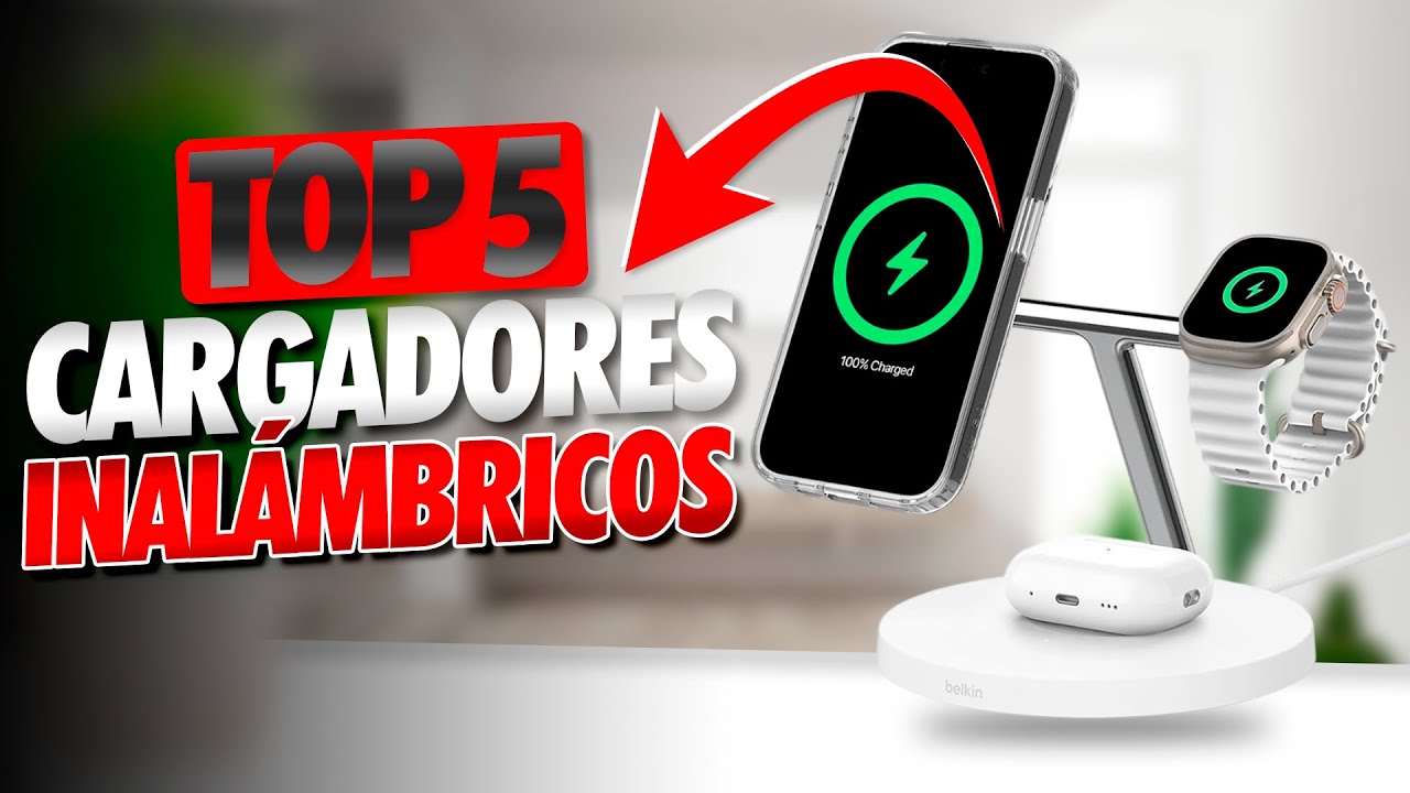 Los Mejores CARGADORES INALÁMBRICOS Calidad Precio [2025] ✅ | Carga Rápida y Sin Cables
