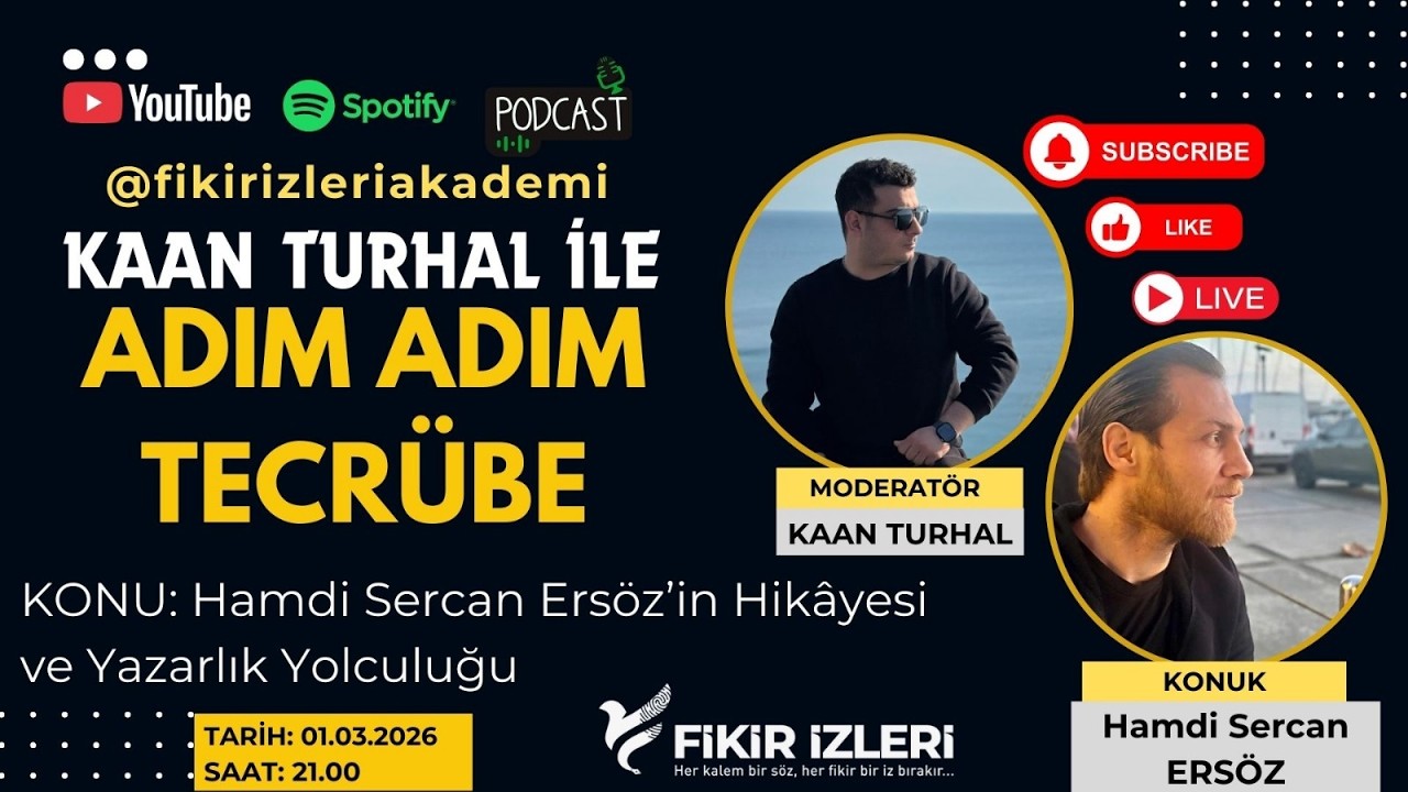 Hamdi Sercan Ersöz'ün Hikayesi ve Yazarlık Yolculuğu
