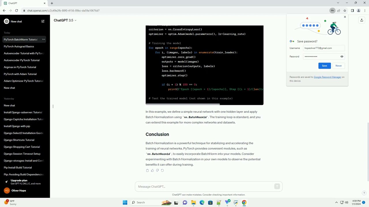 batch normalization in pytorch
