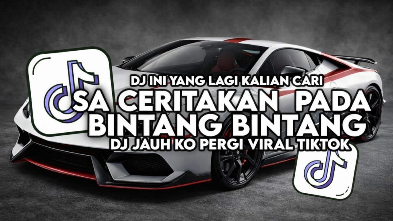 DJ JAUH KO PERGI | SA CERITAKAN PADA BINTANG BINTANG KO SU HILANG DI MALAM PANJANG VIRAL TIKTOK 2026