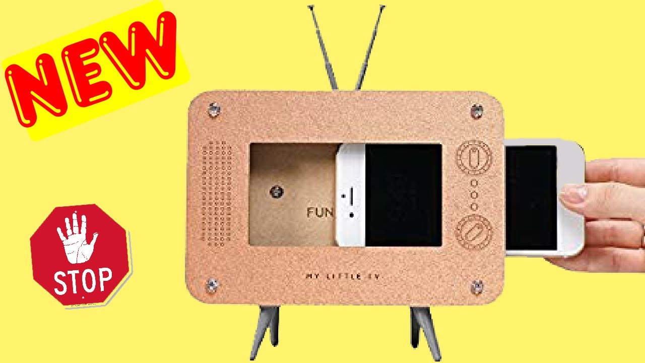 How to make Cardboard TV Craft Amazing working | كيفية انشاء جهاز تلفاز من الكرتون