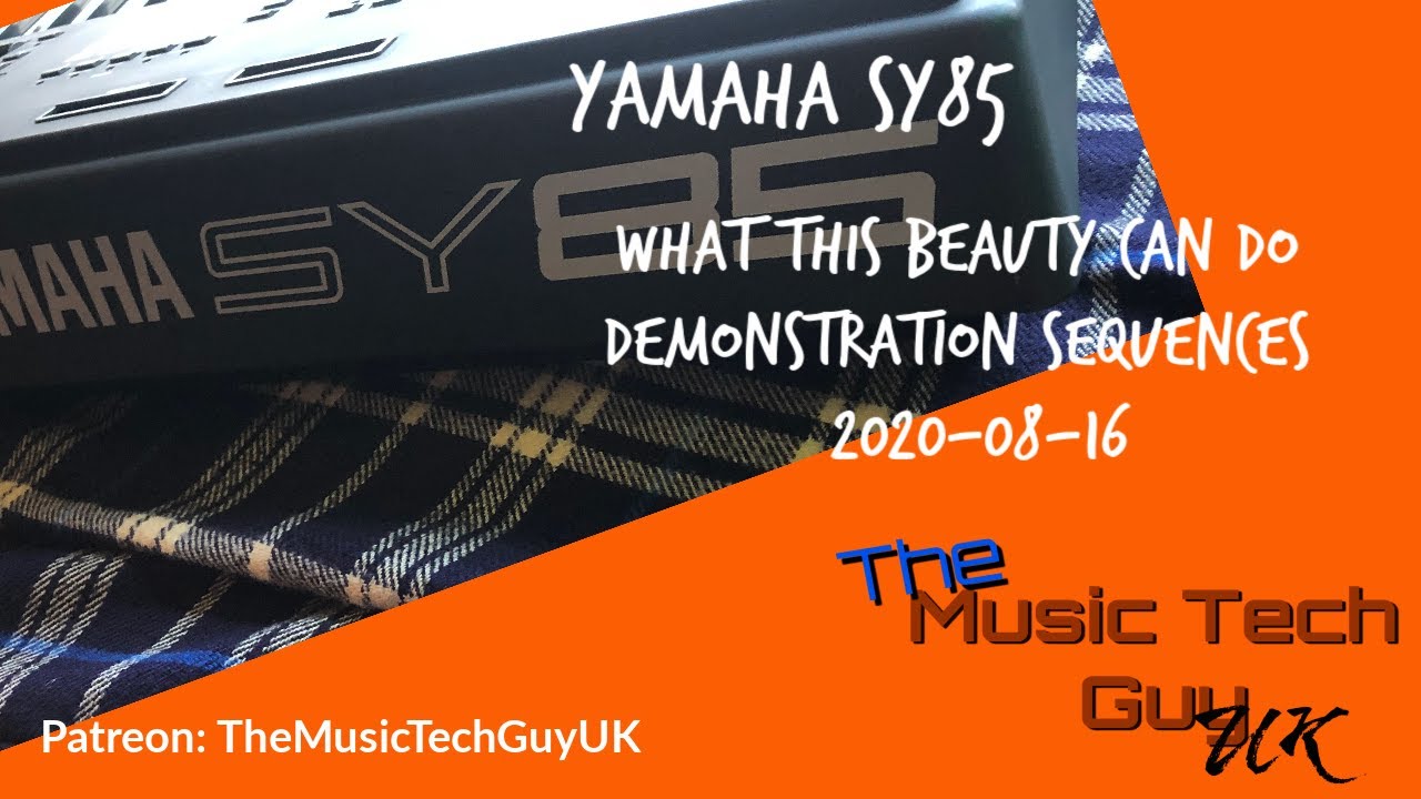 What this beauty can do Yamaha SY85 Demonstration Sequences