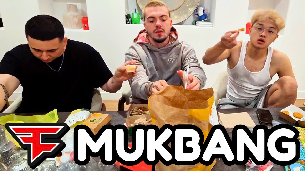 McDonalds MUKBANG With FaZe (при участии Adapt, Lacy, Jason)