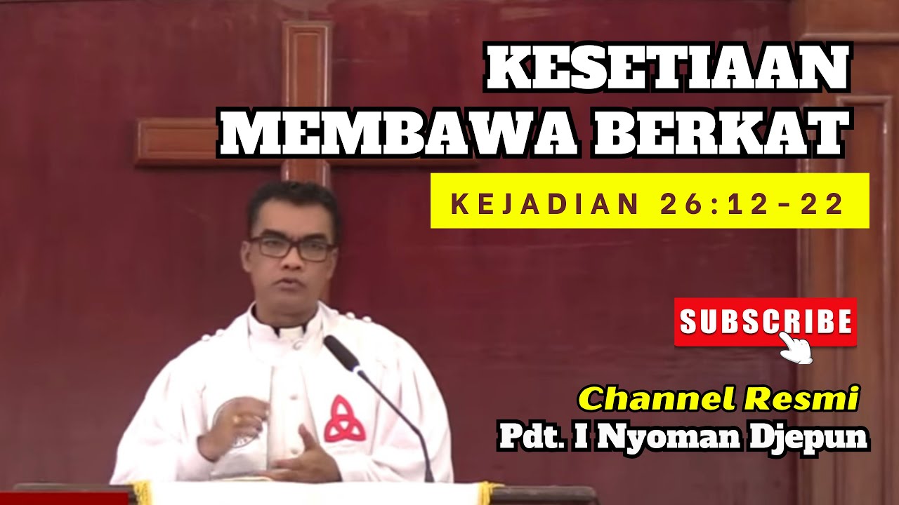 Kesetiaan Membawa Berkat | Kejadian 26:12-22