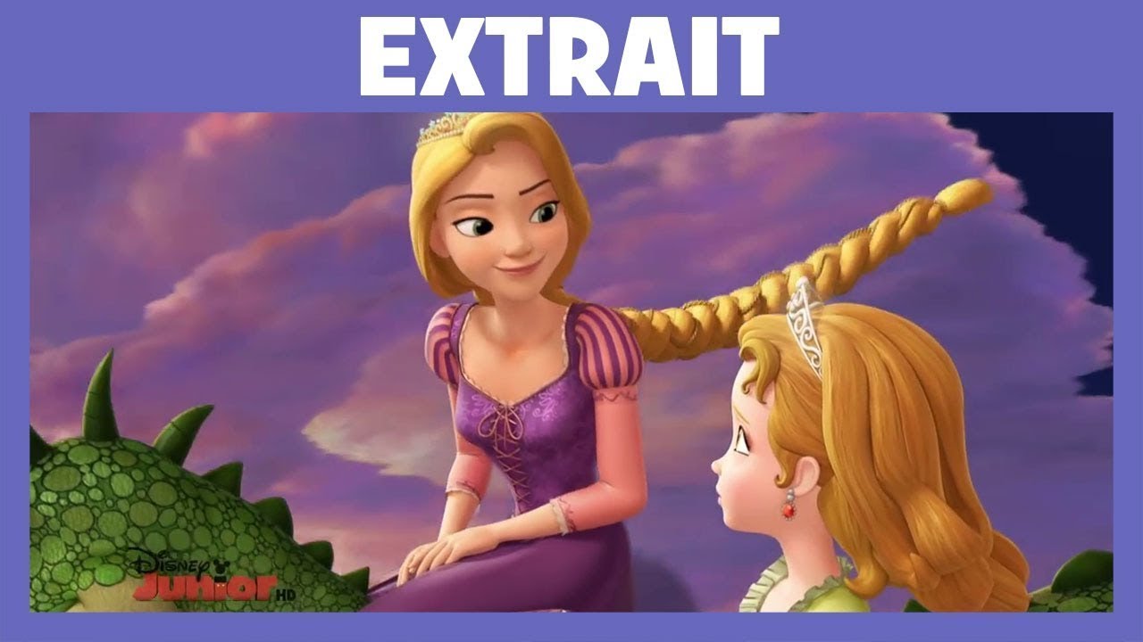 Princesse Sofia - Extrait : rencontre avec Raiponce | Disney Junior