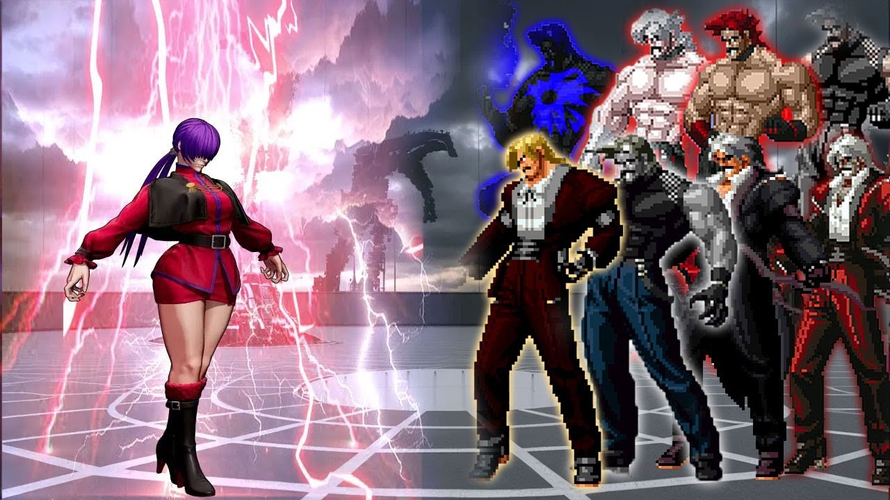 [Mugen KOF] Thunder Shermie Vs Rugal Bernstein Team