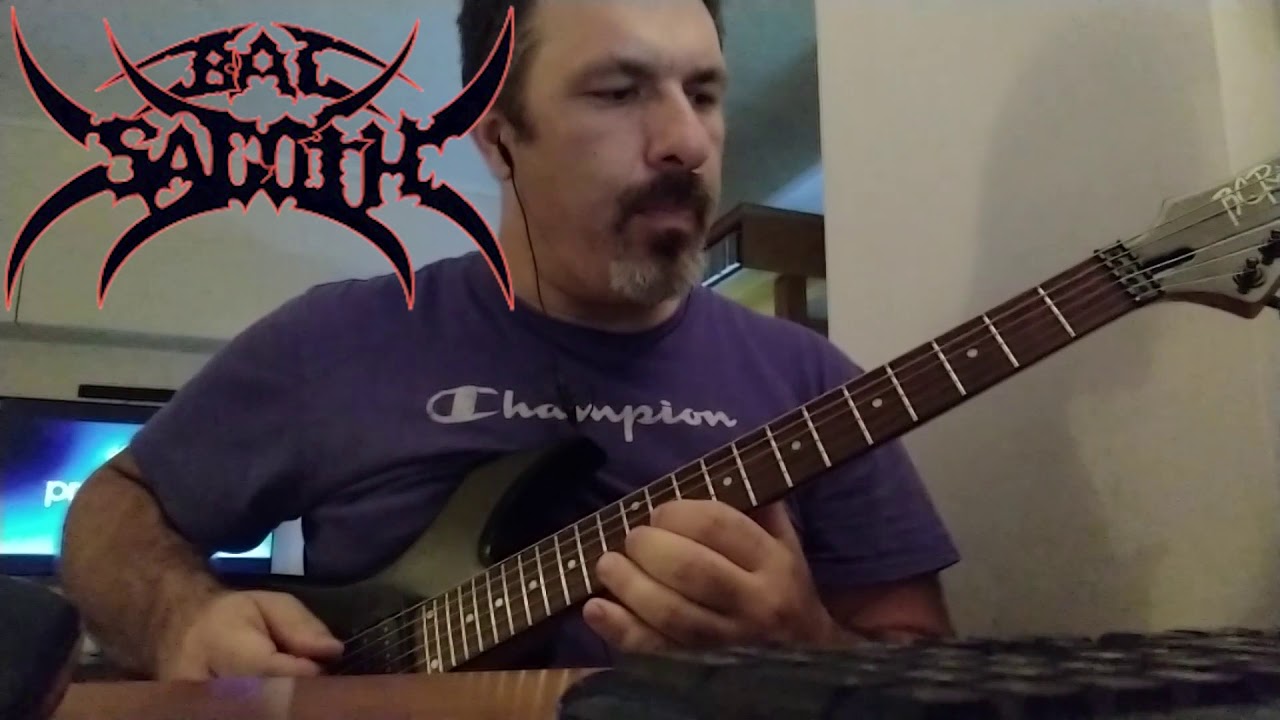 Bal Sagoth - When Rides the Scion of the Storms (guitar cover)