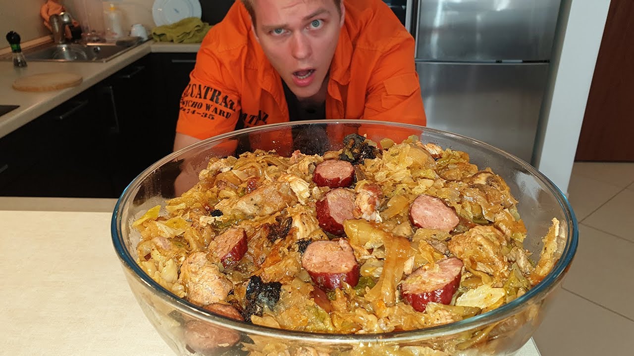 4KG GAR BIGOSU CHALLENGE (Znowu uczę się gotować xD) | [Epic Cheat Meal]