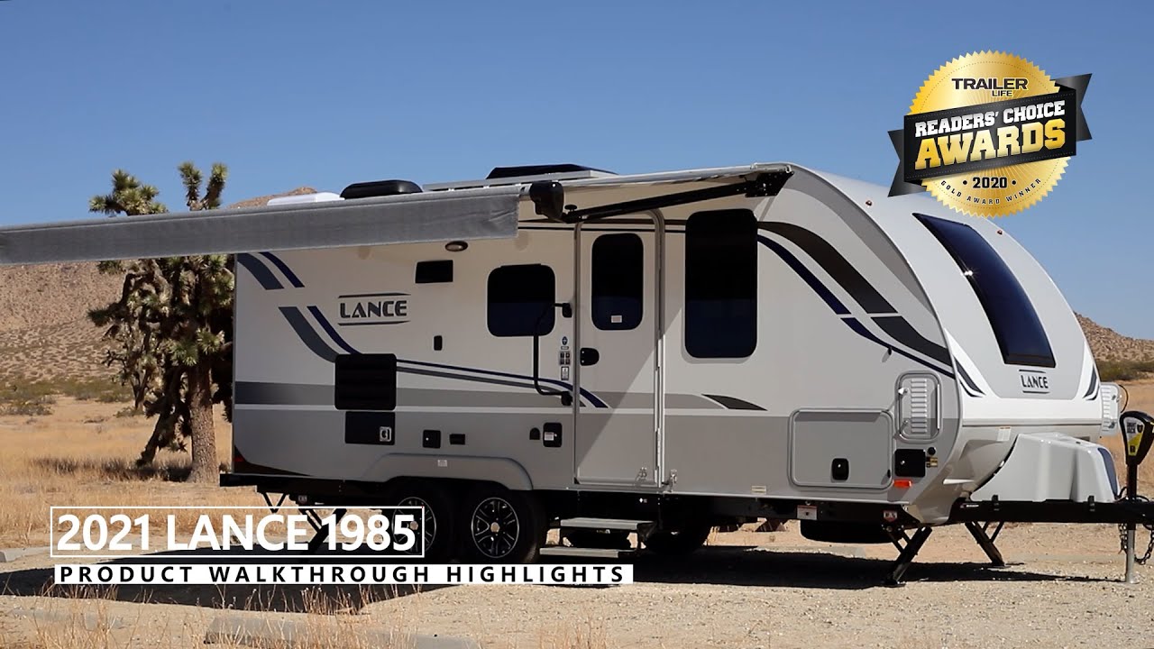Lance 1985 Travel Trailer | Floor Plan Walkthrough & Feature Highlights