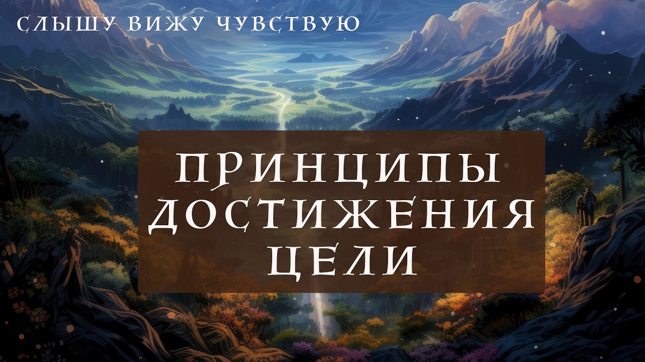 Принципы достижения цели