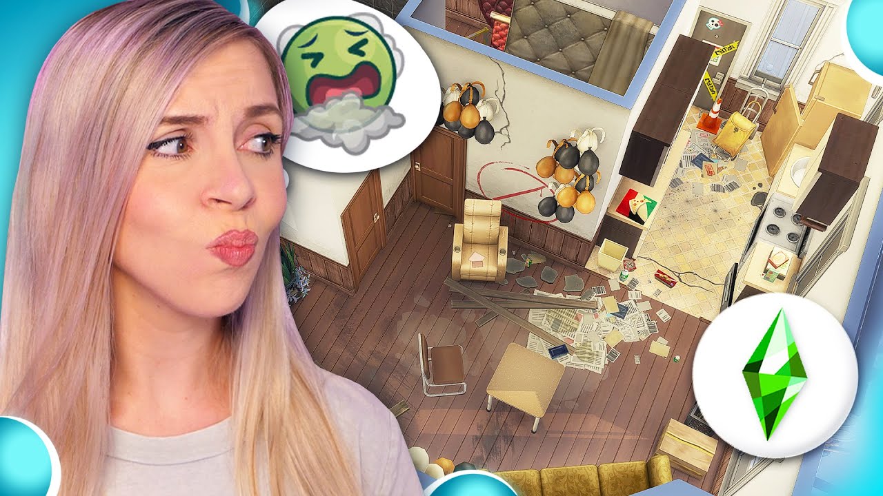 Je dois rénover ce SQUAT en appart de LUXE ! 😣 - SIMS 4