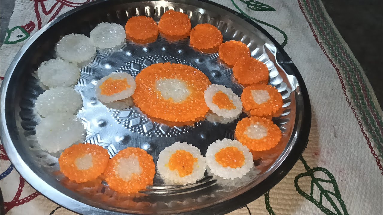साबूदाना के रंग बिरंगेपापड़