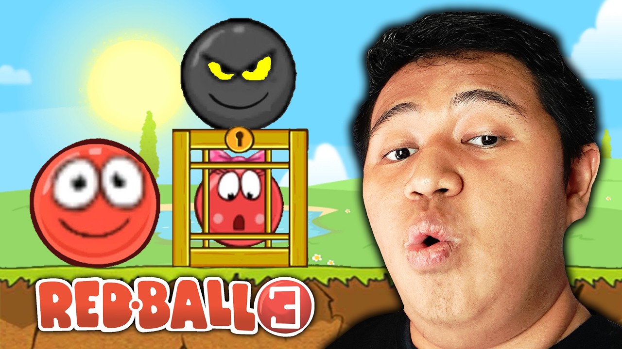 RED BALL 3 x RED BALL 4: FULL GAME 'ALL STARS' NO COMMENTARY