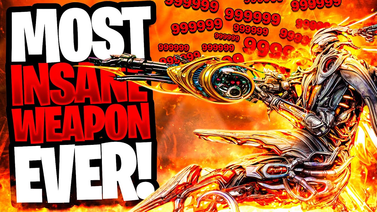 This Most INSANE Weapon I've EVER Used In Warframe! (Seriously!)