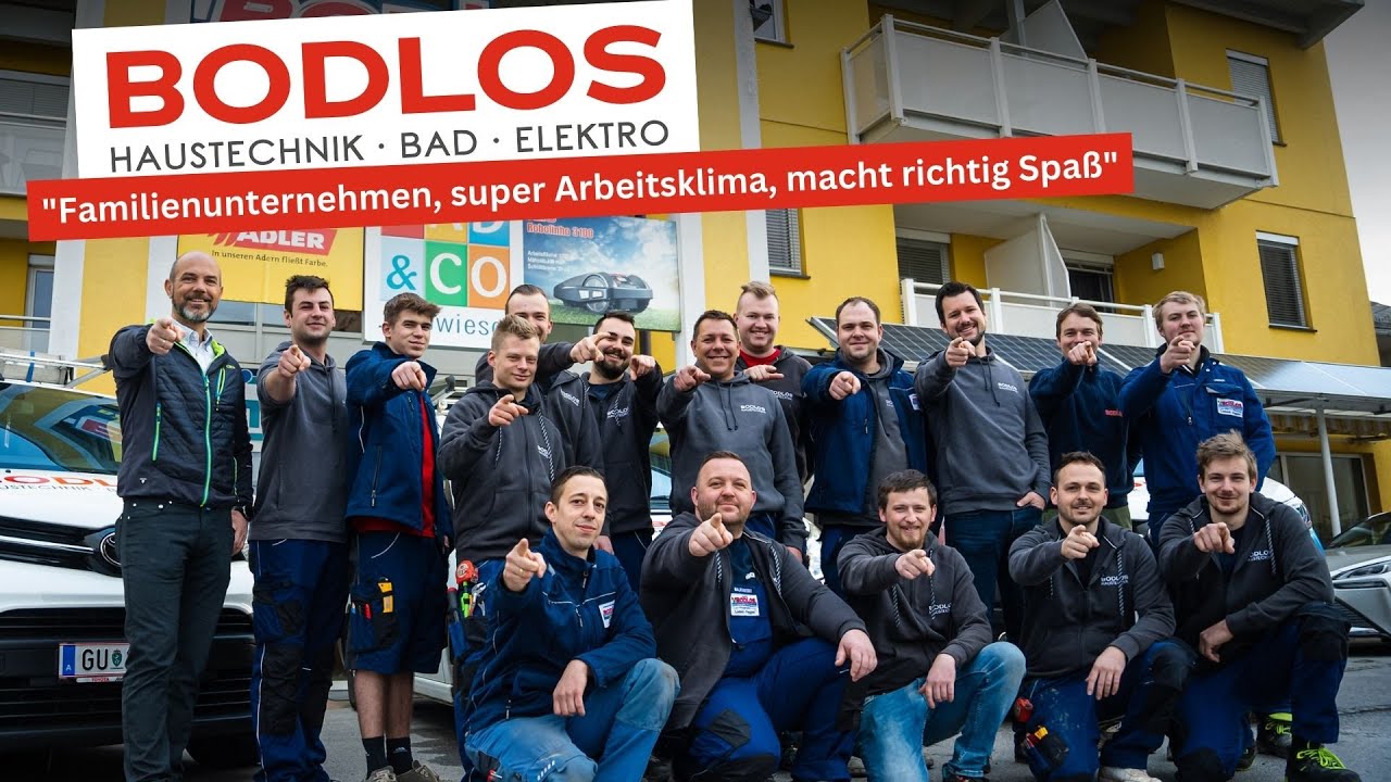 Neue Fachkräfte im HKLS gewinnen | Recruiting Video Bodlos