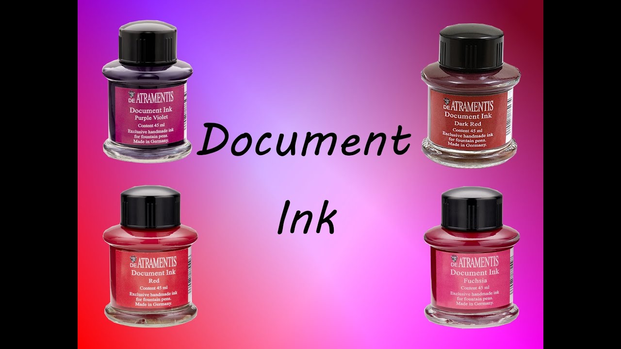 De Atramentis Document Ink Test