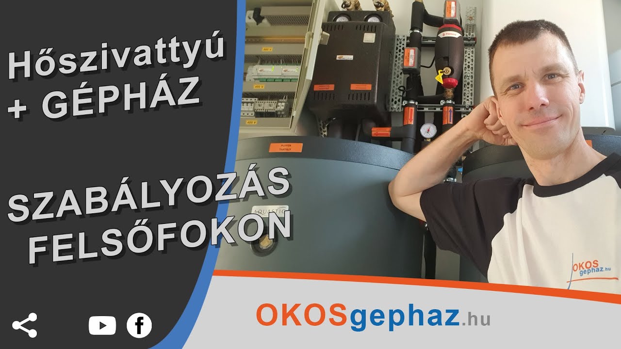 LG Hőszivattyú - gépház szabályozás kivitelezése A-Z -ig FELSŐFOKON!