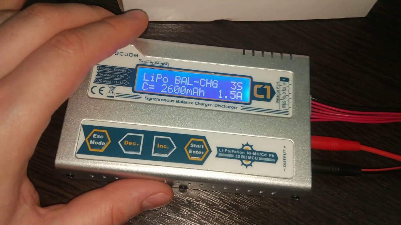 EV-Peak C1 Li-Po Balance Charger