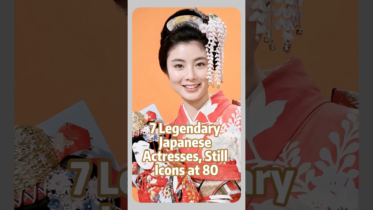 7 Legendary Japanese Actresses, Still Icons at 80#japan #actress #fyp