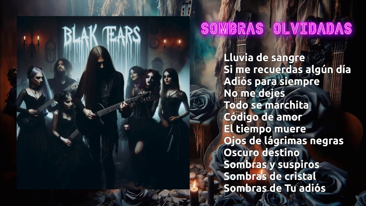 Black tears Sombras olvidadas álbum 