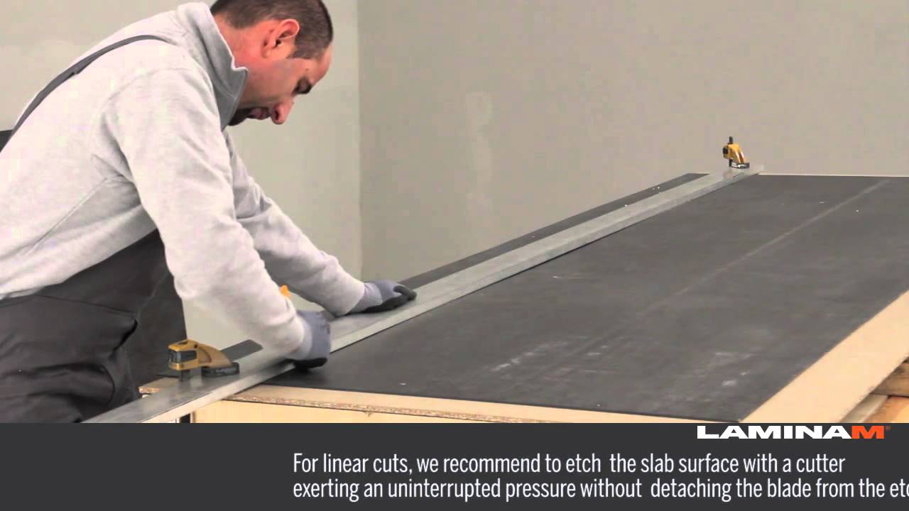 Working with Laminam - Cutting and Drilling