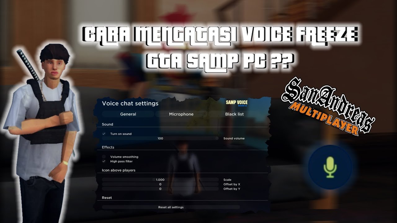 TUTORIAL MENGATASI VOICE FREEZE !! | GTA SAMP PC/LAPTOP