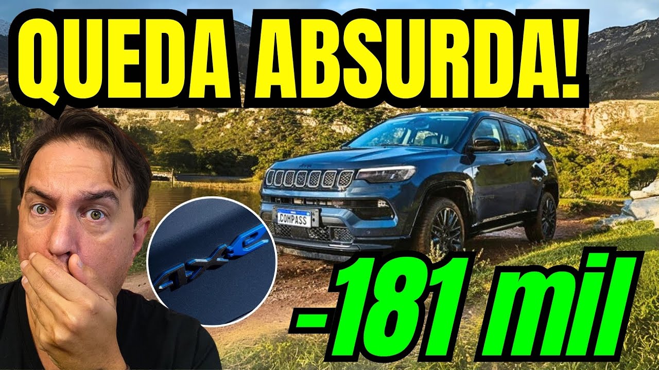 O CASO JEEP COMPASS HÍBRIDO VAI TE ENSINAR UMA LIÇÃO! VEJA