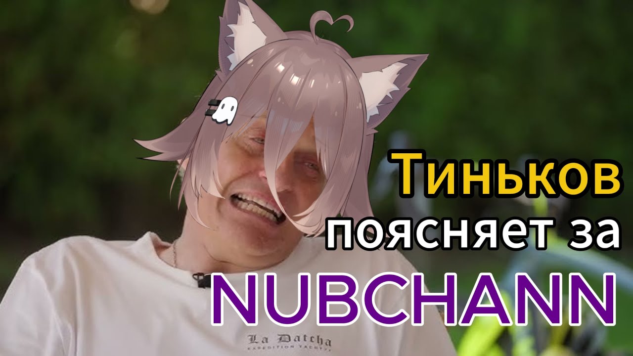 Тиньков поясняет за Nubchann