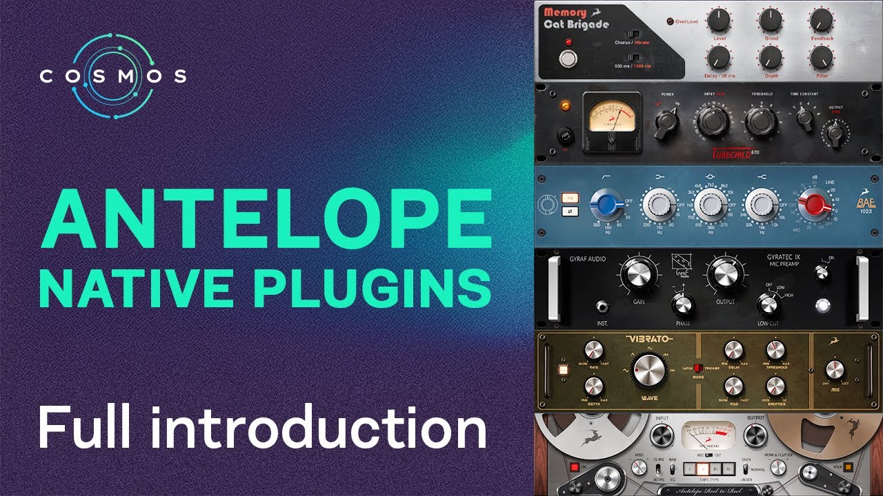 Introduction to Antelope Audio Native Plugins 