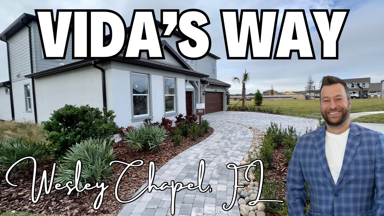New Home Community in Wesley Chapel Florida - Vida’s Way - Pulte Medina | Coral Grand | Merlot Grand